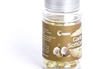 Fohow Ölkapseln mit Knoblauchextrakt Dose mit 120 Softgel Kapseln Knoblauchöl
